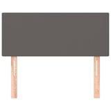 Vidaxl hoofdbord 80x5x78 88 cm kunstleer grijs