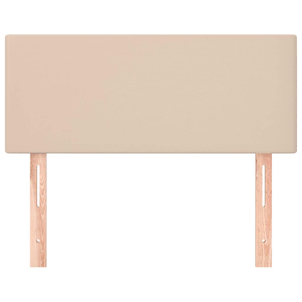 Vidaxl hoofdbord 80x5x78 88 cm kunstleer cappuccinokleurig