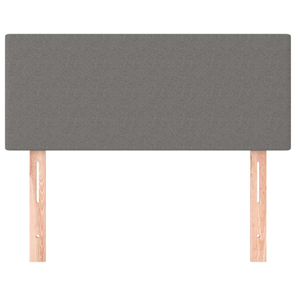 Vidaxl hoofdbord 90x5x78 88 cm stof donkergrijs