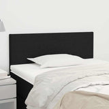 Vidaxl hoofdbord 90x5x78 88 cm stof zwart