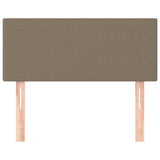 Vidaxl hoofdbord 90x5x78 88 cm stof taupe