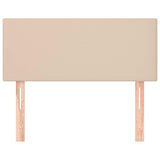 Vidaxl hoofdbord 90x5x78 88 cm kunstleer cappuccinokleurig