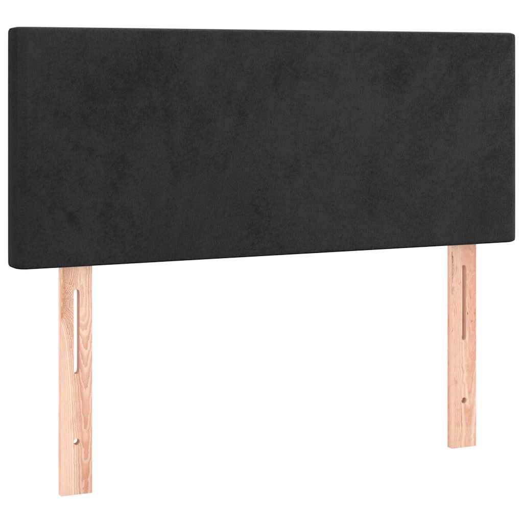 Vidaxl hoofdbord 90x5x78 88 cm fluweel zwart