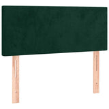 Vidaxl hoofdbord 90x5x78 88 cm fluweel donkergroen