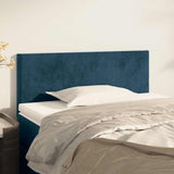 Vidaxl hoofdbord 90x5x78 88 cm fluweel donkerblauw