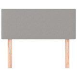 Vidaxl hoofdbord 100 x 5 x 78 88 cm stof lichtgrijs