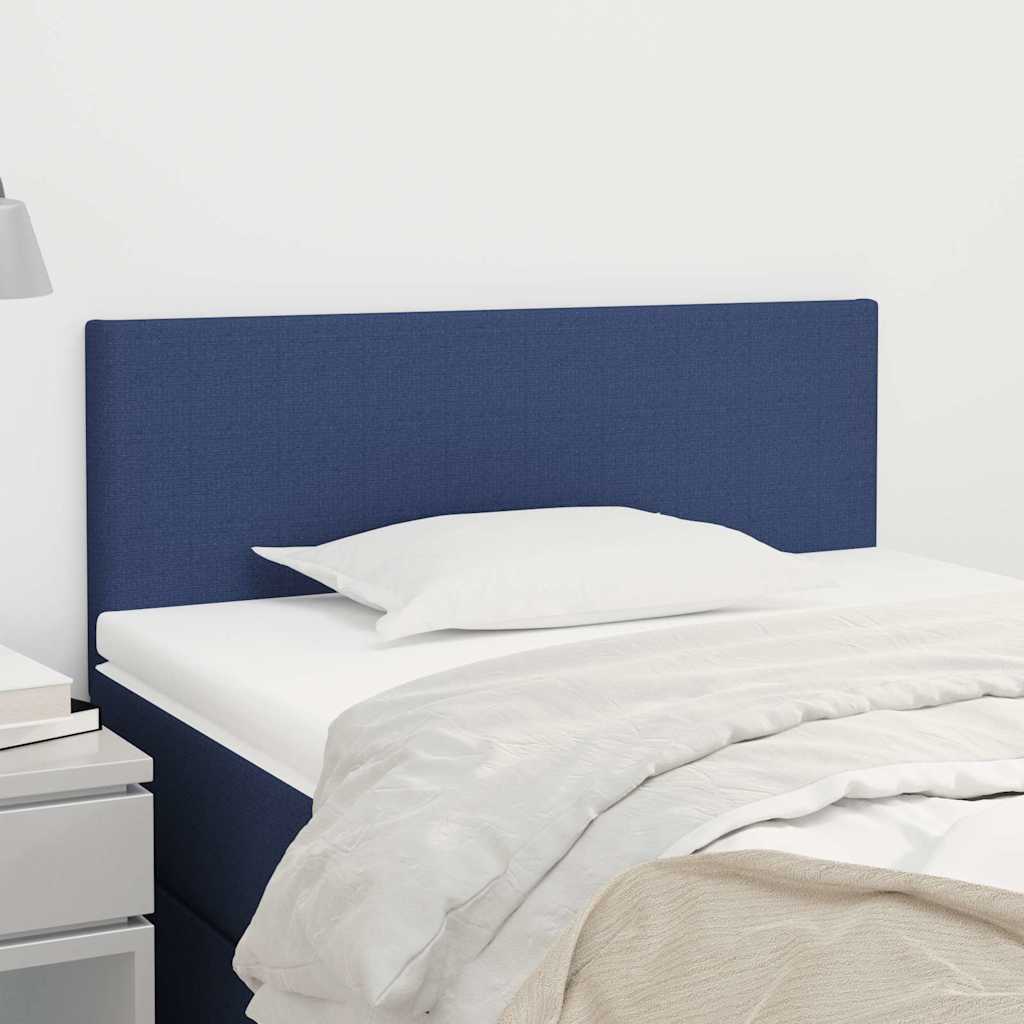Vidaxl hoofdbord 100x5x78 88 cm stof blauw