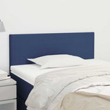 Vidaxl hoofdbord 100x5x78 88 cm stof blauw