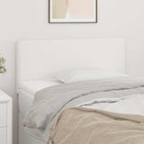 Vidaxl hoofdbord 100x5x78 88 cm kunstleer wit