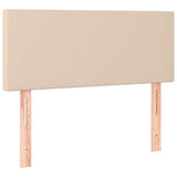 Vidaxl hoofdbord 100x5x78 88 cm kunstleer cappuccinokleurig