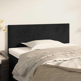 Vidaxl hoofdbord 100x5x78 88 cm fluweel zwart