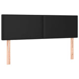 Vidaxl hoofdbordem 2 st 72x5x78 88 cm kunstleer zwart