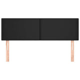 Vidaxl hoofdbordem 2 st 72x5x78 88 cm kunstleer zwart