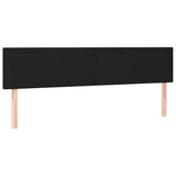 Vidaxl hoofdborden 2 st 80x5x78 88 cm stof zwart
