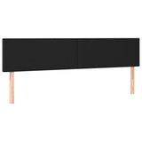 Vidaxl hoofdborden 2 st 80x5x78 88 cm kunstleer zwart