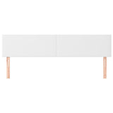 Vidaxl hoofdborden 2 st 80x5x78 88 cm kunstleer wit