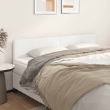 Vidaxl hoofdborden 2 st 90x5x78 88 cm kunstleer wit