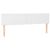 Vidaxl hoofdborden 2 st 100x5x78 88 cm kunstleer wit