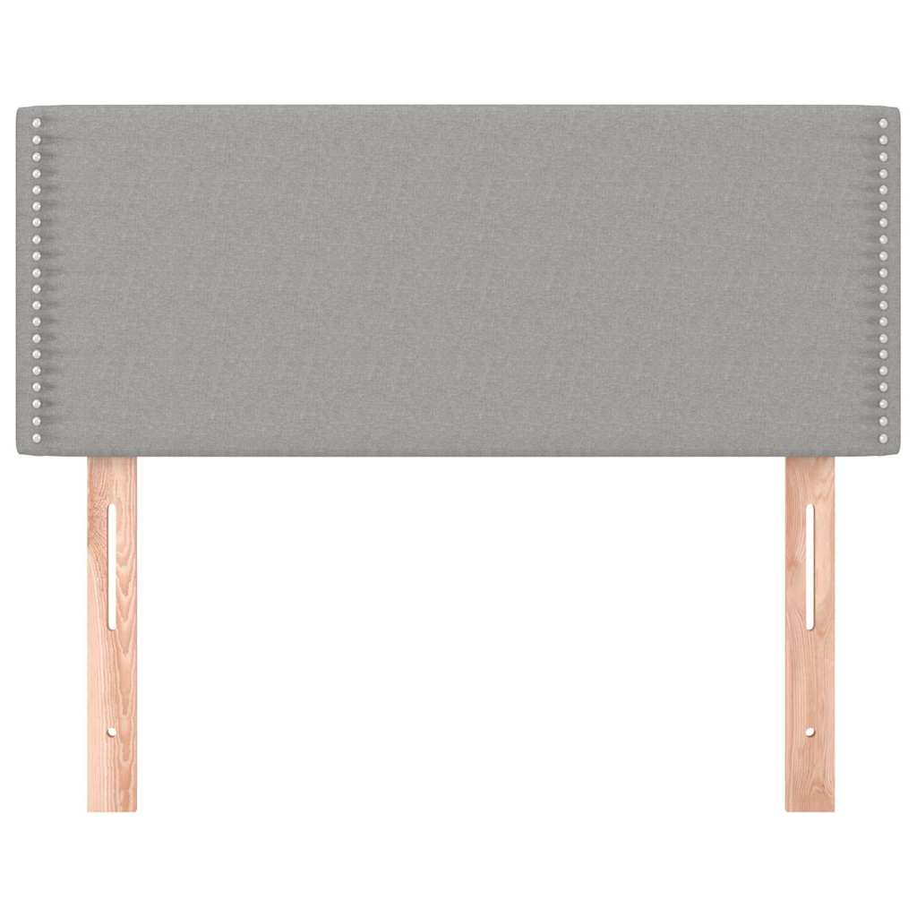Vidaxl hoofdbord 80x5x78 88 cm stof lichtgrijs