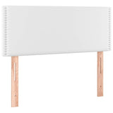 Vidaxl hoofdbord 80x5x78 88 cm kunstleer wit