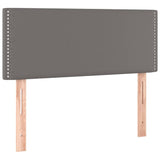 Vidaxl hoofdbord 80x5x78 88 cm kunstleer grijs