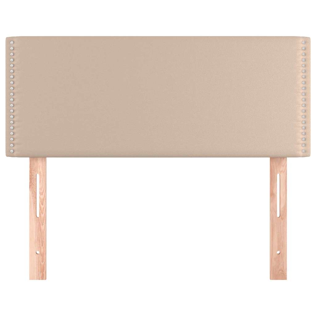 Vidaxl hoofdbord 80x5x78 88 cm kunstleer cappuccinokleurig