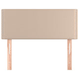 Vidaxl hoofdbord 80x5x78 88 cm kunstleer cappuccinokleurig