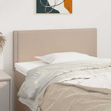 Vidaxl hoofdbord 80x5x78 88 cm kunstleer cappuccinokleurig