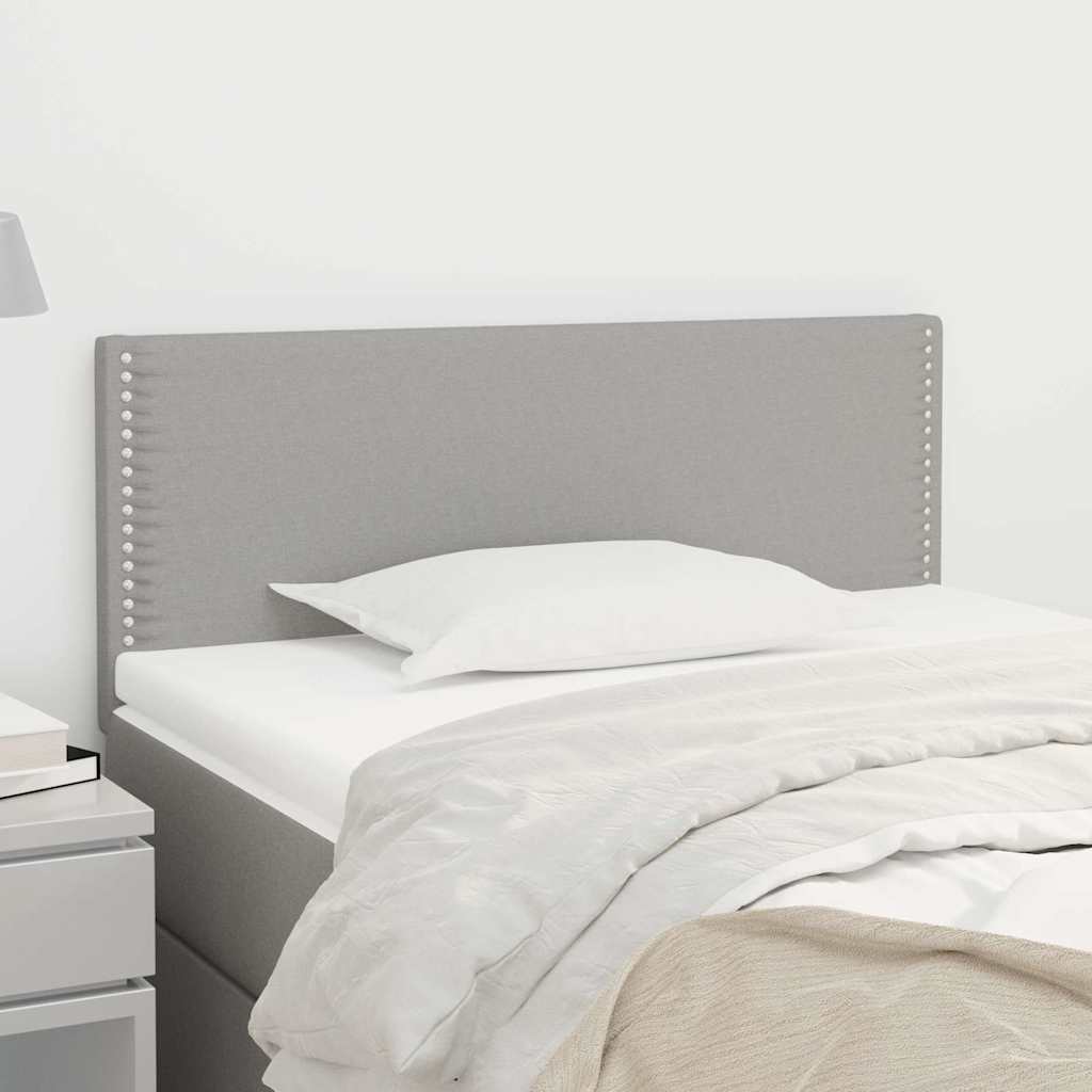 Vidaxl hoofdbord 90x5x78 88 cm stof lichtgrijs