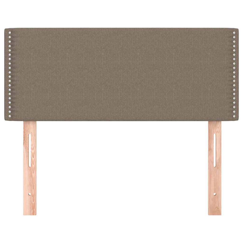 Vidaxl hoofdbord 90x5x78 88 cm stof taupe