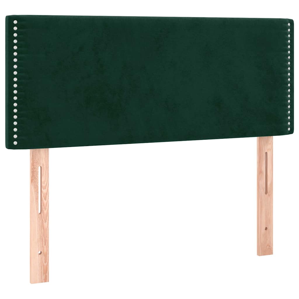 Vidaxl hoofdbord 90x5x78 88 cm fluweel donkergroen