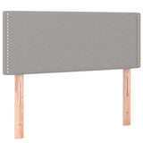 Vidaxl hoofdbord 100 x 5 x 78 88 cm stof lichtgrijs
