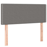 Vidaxl hoofdbord 100x5x78 88 cm stof donkergrijs