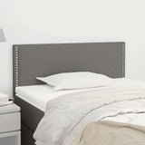 Vidaxl hoofdbord 100x5x78 88 cm stof donkergrijs