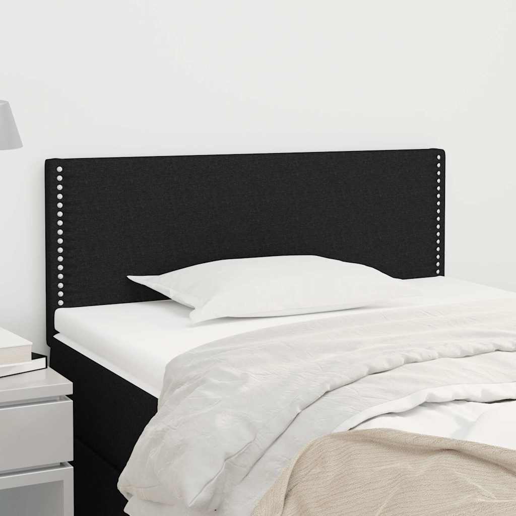 Vidaxl hoofdbord 100x5x78 88 cm stof zwart