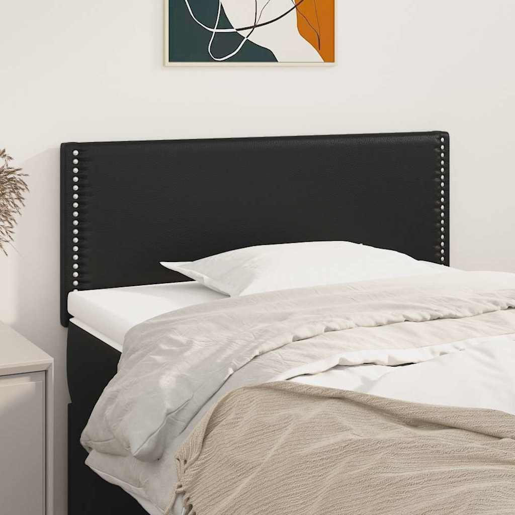 Vidaxl hoofdbord 100x5x78 88 cm kunstleer zwart