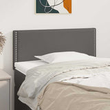 Vidaxl hoofdbord 100x5x78 88 cm kunstleer grijs