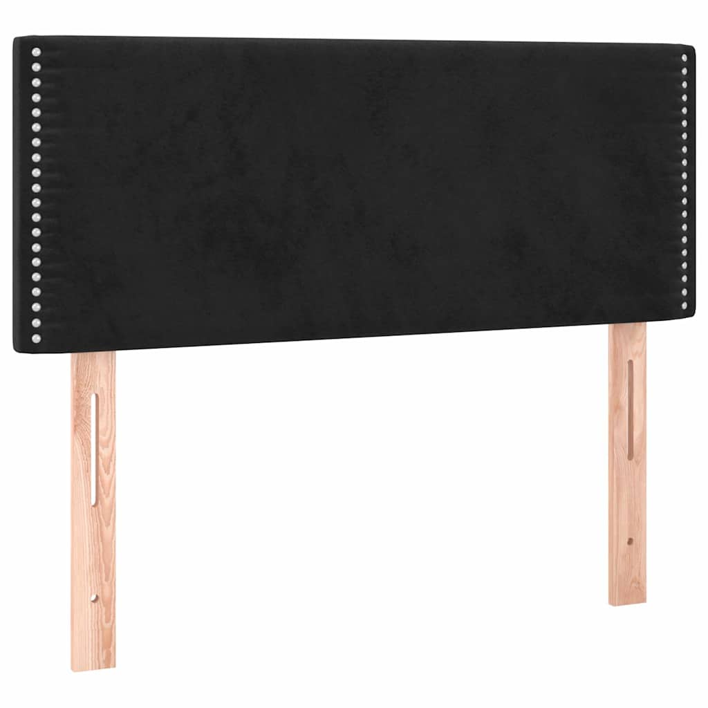 Vidaxl hoofdbord 100x5x78 88 cm fluweel zwart