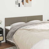 Vidaxl hoofdborden 2 st 90x5x78 88 cm stof taupe