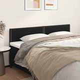 Vidaxl hoofdborden 2 st 90x5x78 88 cm kunstleer zwart