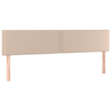 Vidaxl hoofdborden 2 st 90x5x78 88 cm kunstleer cappuccinokleurig