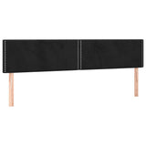 Vidaxl hoofdborden 2 st 90x5x78 88 cm fluweel zwart