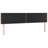 Vidaxl hoofdborden 2 st 100x5x78 88 cm kunstleer zwart