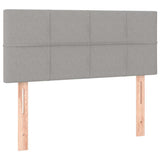 Vidaxl hoofdbord 80x5x78 88 cm stof lichtgrijs