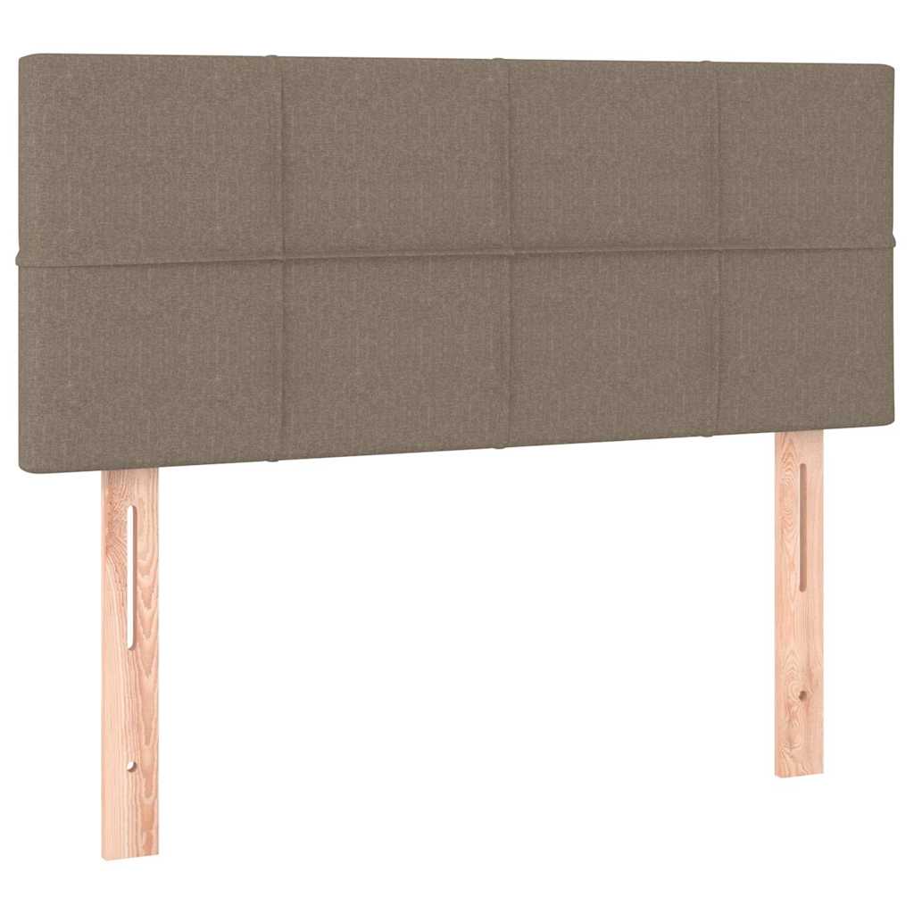 Vidaxl hoofdbord 80x5x78 88 cm stof taupe