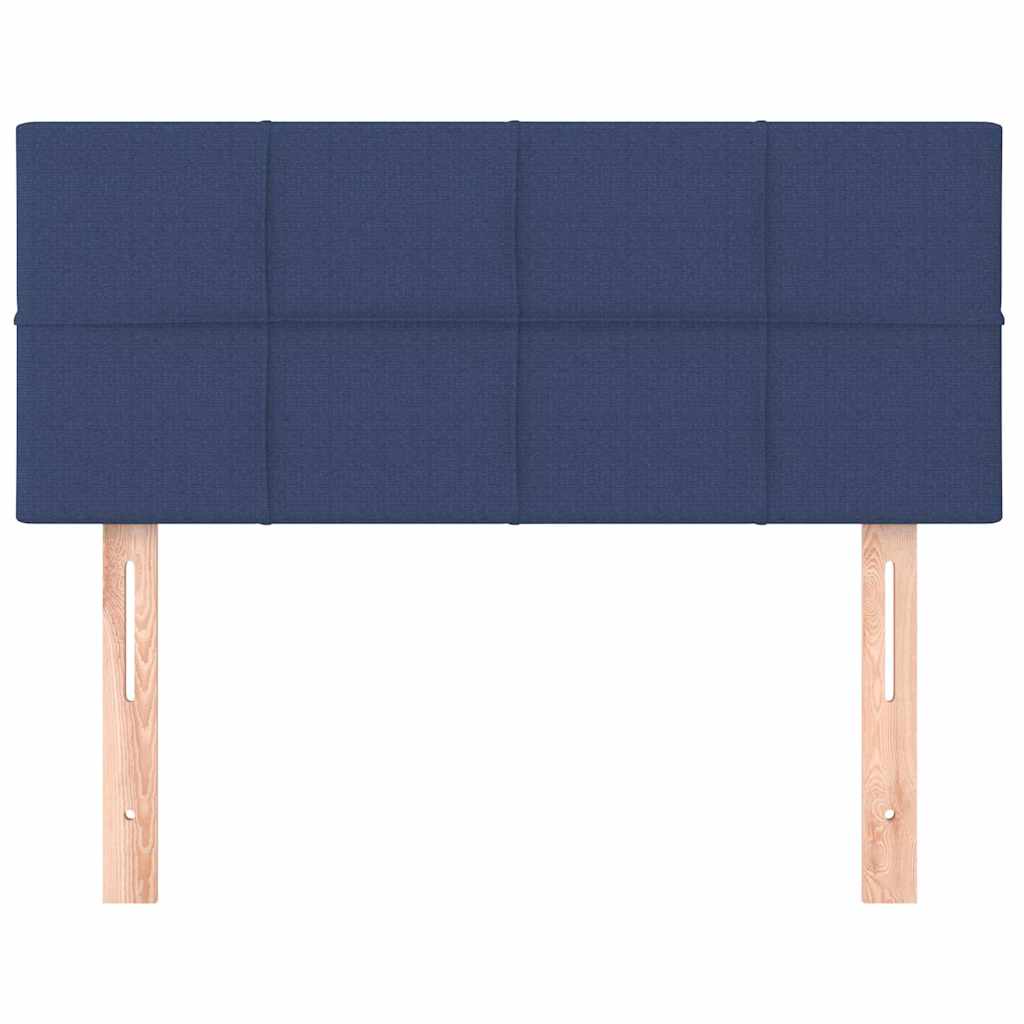 Vidaxl hoofdbord 80x5x78 88 cm stof blauw