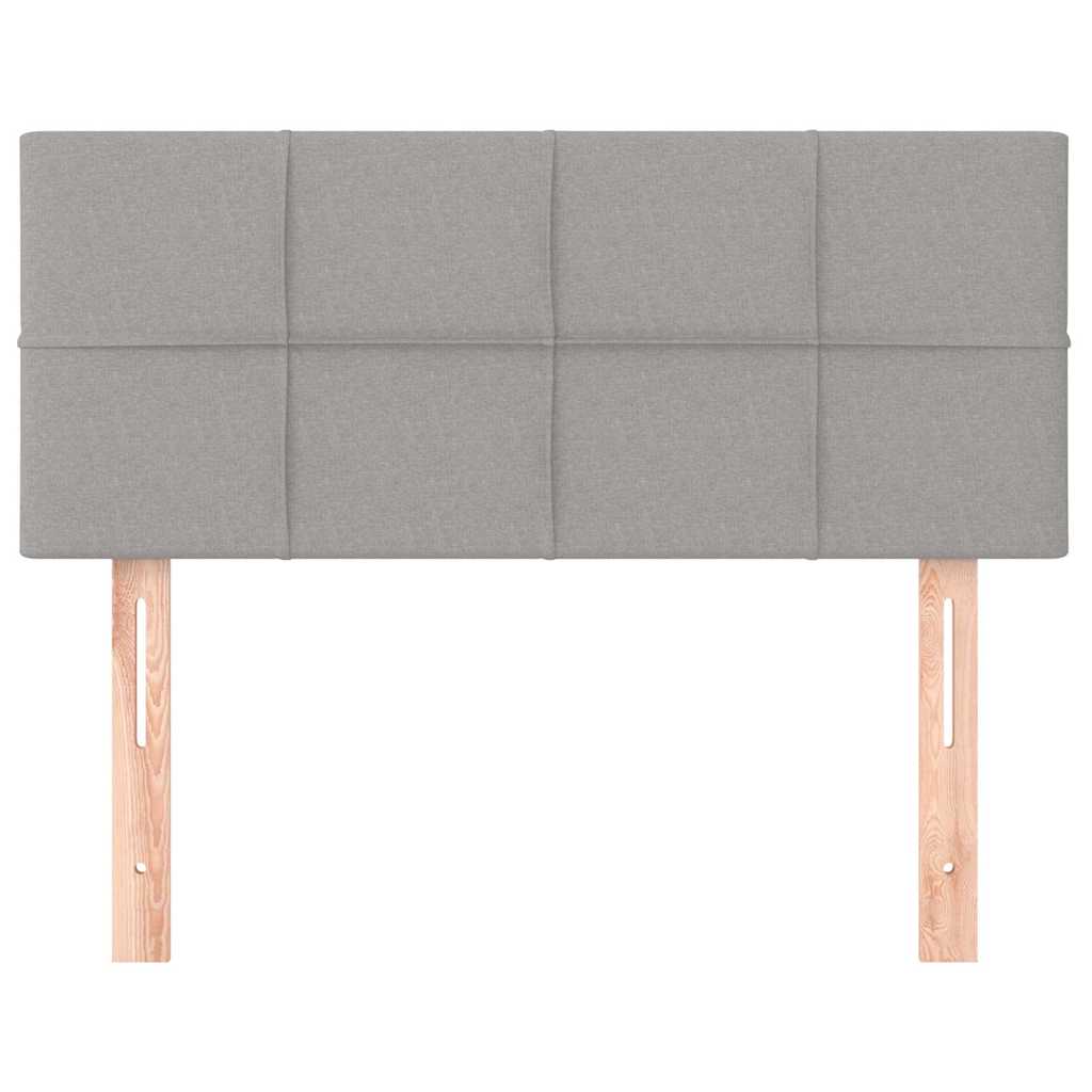 Vidaxl hoofdbord 90x5x78 88 cm stof lichtgrijs