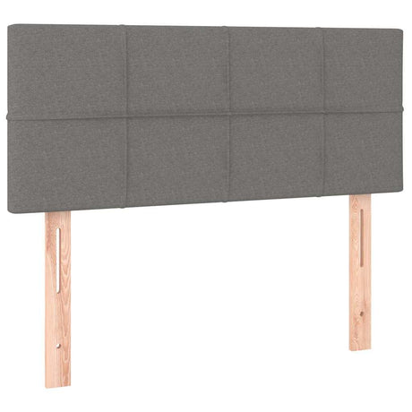 Vidaxl hoofdbord 90x5x78 88 cm stof donkergrijs