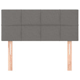 Vidaxl hoofdbord 90x5x78 88 cm stof donkergrijs
