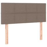 Vidaxl hoofdbord 90x5x78 88 cm stof taupe
